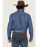 Image #4 - Roper Men's Amarillo Medallion Print Long Sleeve Button-Down Western Shirt, Blue, hi-res