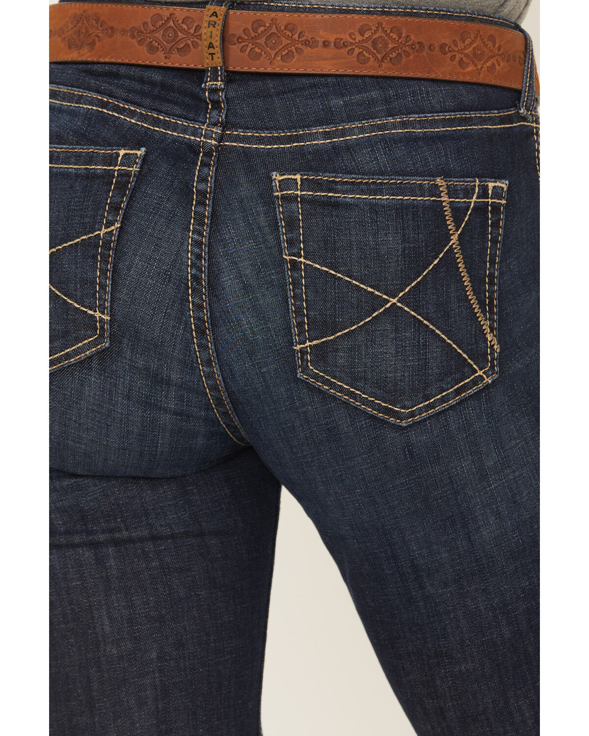Image #4 - Ariat Women's Rascal Trouser Jeans, Blue, hi-res