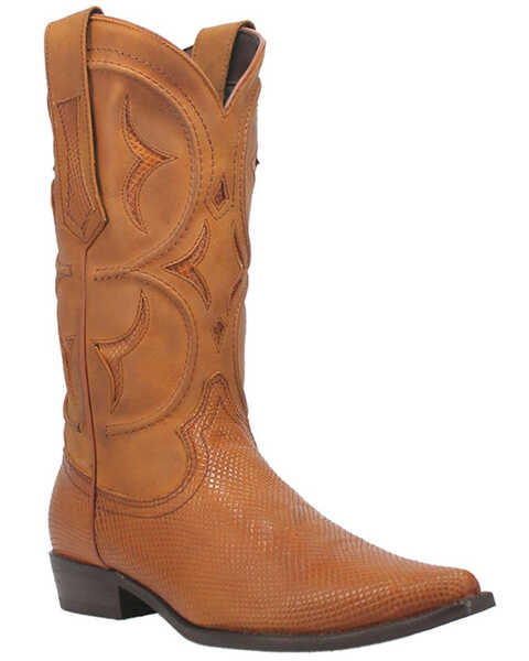 Dingo Men's Dodge City Western Boots - Snip Toe, Tan, hi-res