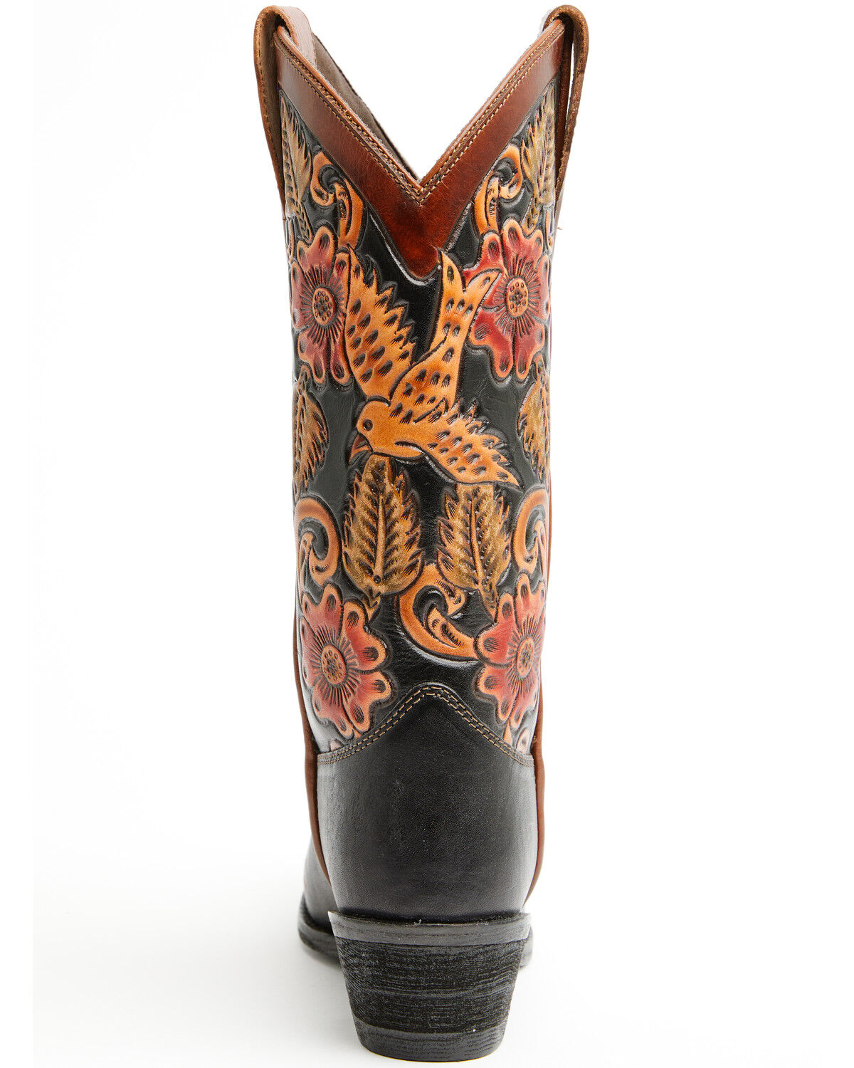 Product Name:  Shyanne Women's Aleena Tooled Floral Western Boots - Snip Toe