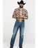 Image #6 - Rock & Roll Denim Men's Southwestern Jacquard Plaid Long Sleeve Western Shirt , , hi-res