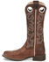 Image #3 - Justin Women's Western Boots - Broad Square Toe, Brown, hi-res