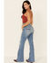 Idyllwind Women's Legends High Risin Vintage Flare Jeans, Medium Blue, hi-res