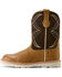 Image #2 - Ariat Boys' Activator Western Boots - Round Toe, Brown, hi-res