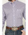 Image #3 - George Strait by Wrangler Men's Paisley Print Long Sleeve Button-Down Stretch Western Shirt, Purple, hi-res