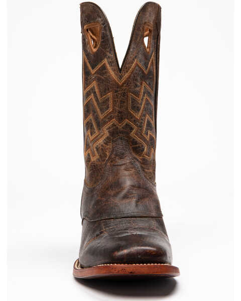 Image #4 - Cody James Men's Brown Western Boots - Square Toe, , hi-res