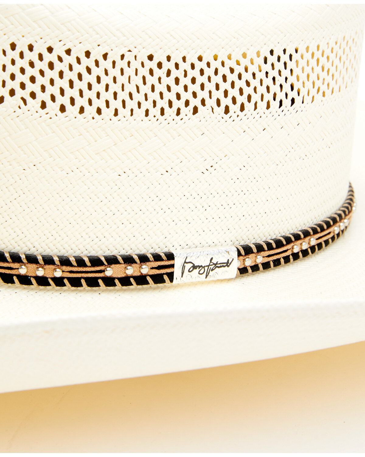 Image #3 - Resistol Natural Saddlebrook 10X Straw Cowboy Hat, Natural, hi-res