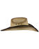 Image #4 - Cody James® Men's Ponderosa Straw Hat, Natural, hi-res