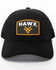 Image #2 - Hawx® Men's Patch Logo Trucker Cap, Black, hi-res
