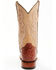 Shyanne Women's Olivia Exotic Ostrich Quill Western Boots - Broad Square Toe, Brown, hi-res