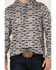 Image #3 - Rock & Roll Denim Men's Southwestern Print Hooded Sweatshirt, Dark Brown, hi-res