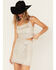 Image #1 - Idyllwind Women's Sequin Drape Neck Cami, Silver, hi-res