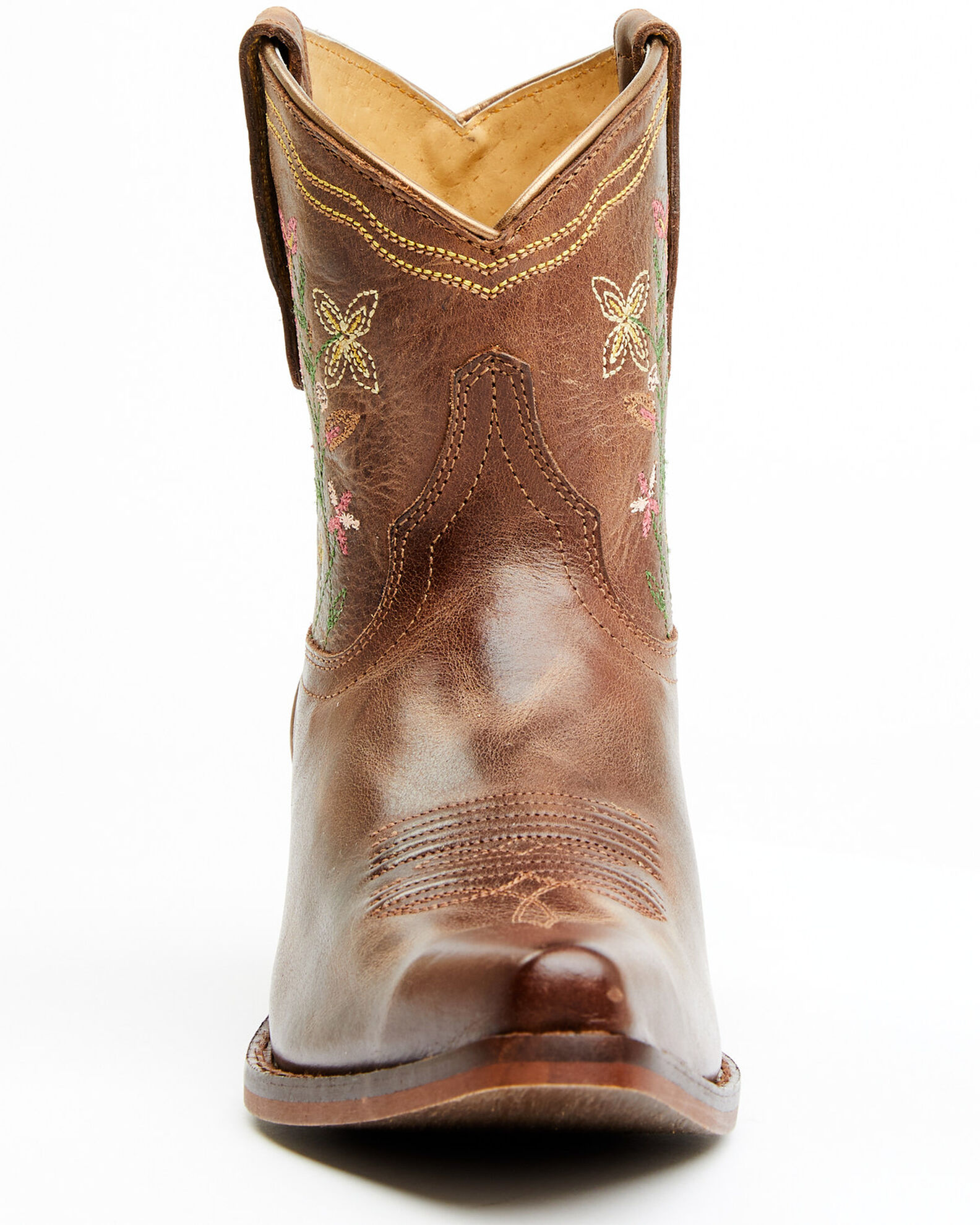 Shyanne Women s Chryssie Floral Shaft Western Fashion Booties Snip Toe Boot Barn