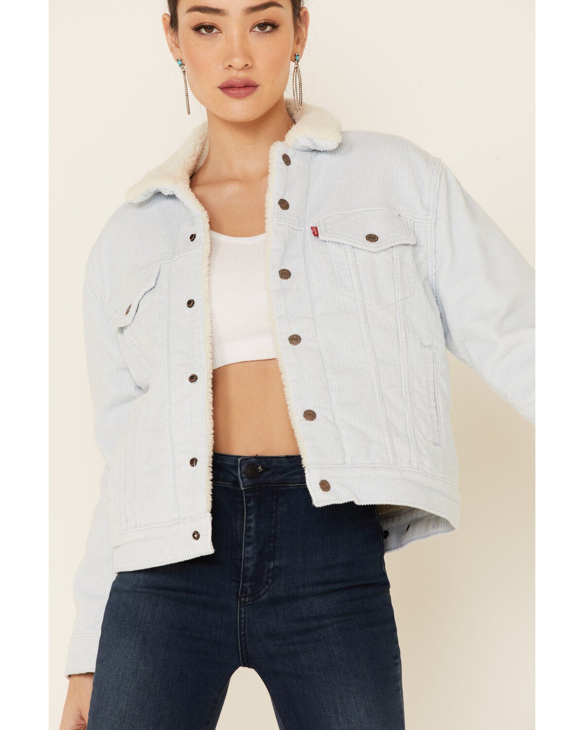 light corduroy jacket