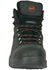 Image #4 - Hoss Men's Lorne 6" Lace-Up Work Boots - Composite Toe, Black, hi-res
