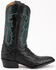 Image #2 - Ferrini Men's Colt Exotic Full-Quill Ostrich Western Boots - Round Toe, Black, hi-res