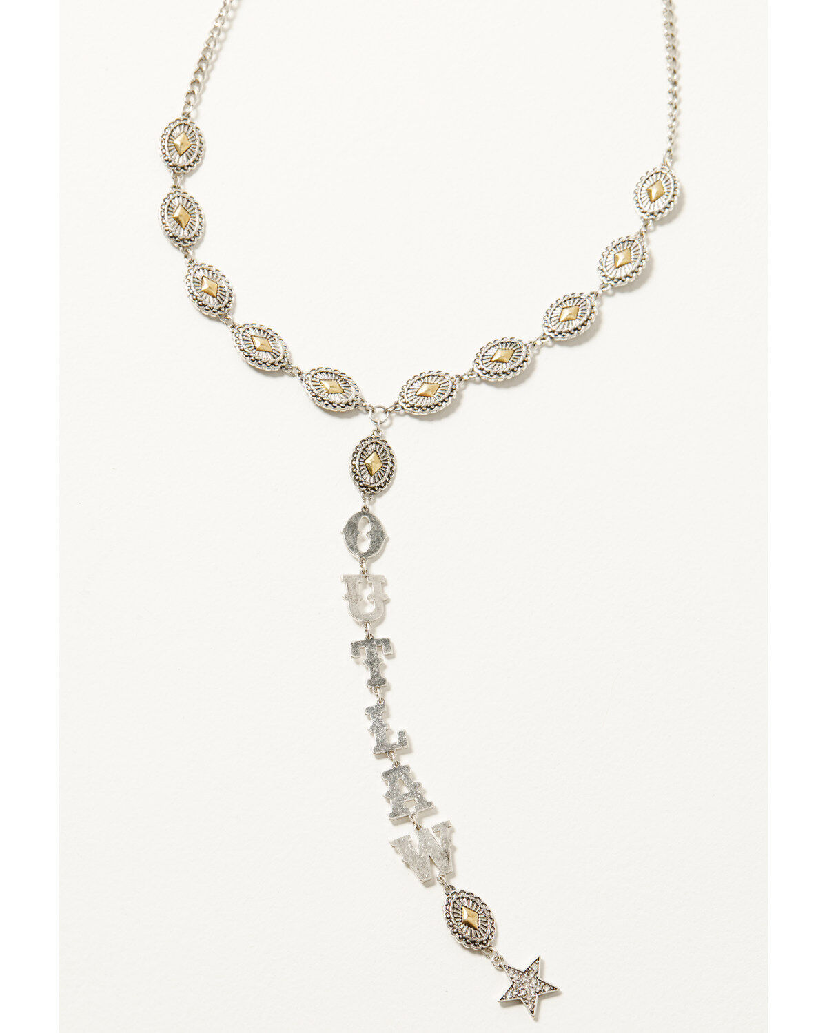 Image #1 - Idyllwind Women's Outlaw Gold Necklace, Gold, hi-res
