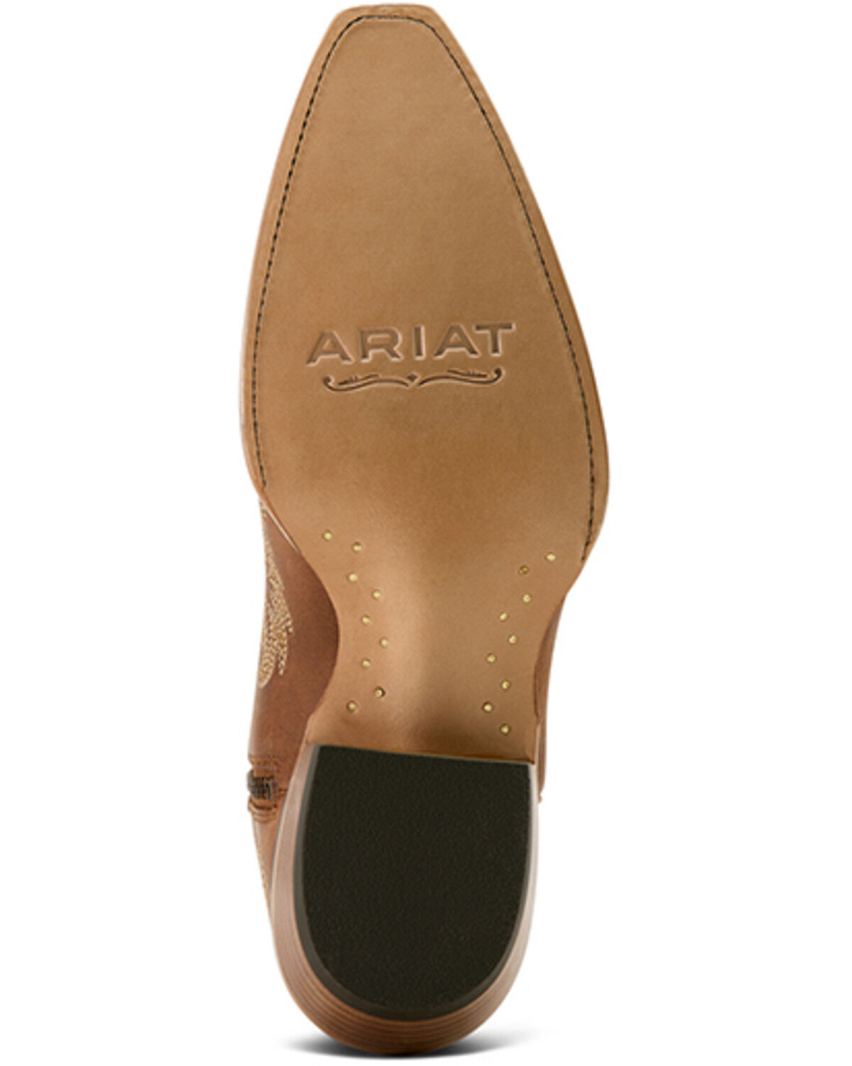 Image #5 - Ariat Women's Cate Western Booties - Snip Toe, Brown, hi-res
