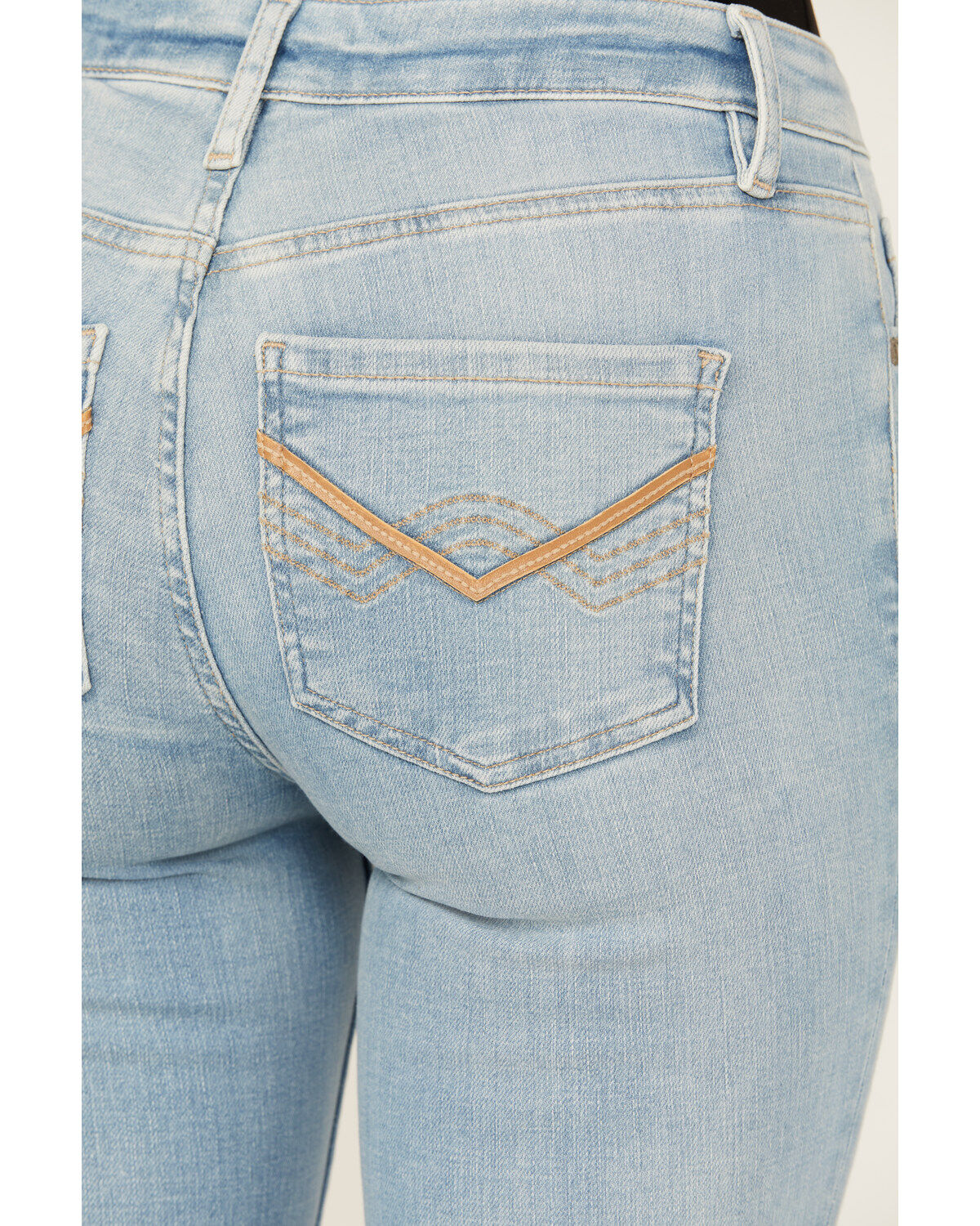 Image #4 - Idyllwind Women's Rebel Kinsdale Light Wash Mid Rise Bootcut Jeans, Light Wash, hi-res