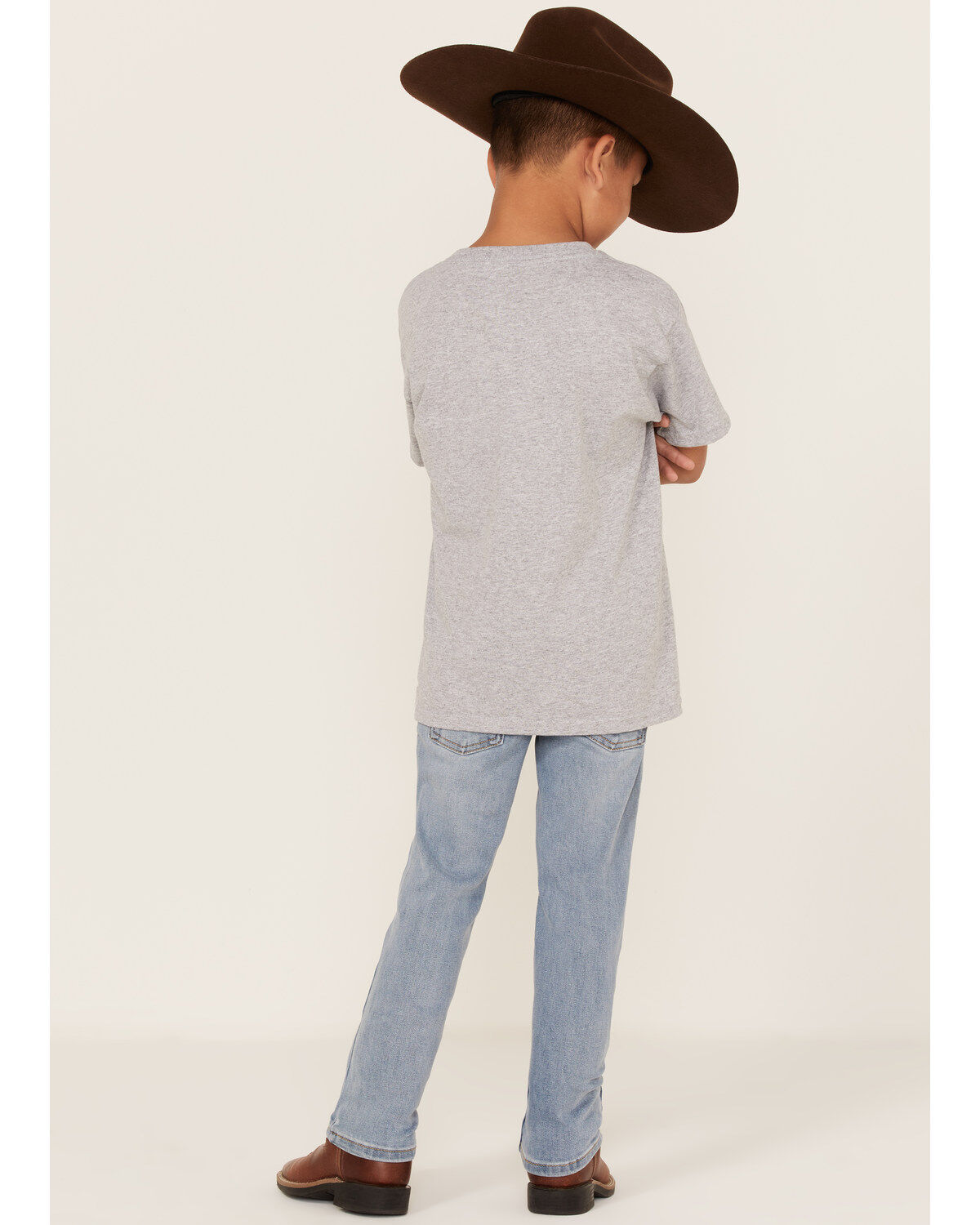 Image #3 - Levi's Boys' 511 Light Wash Distressed Slim Superfly Straight Jeans, Blue, hi-res