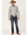 Image #2 - Tin Haul Men's Solid Poplin Gray Long Sleeve Western Shirt, , hi-res
