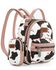 Image #3 - Wrangler Women's Cow Print Mini Backpack, Pink, hi-res