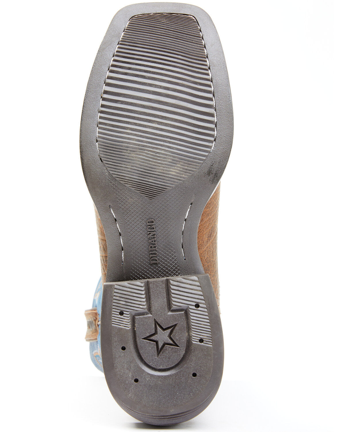 Image #7 - Durango Men's Boot Barn Exclusive Westward Western Performance Boots - Broad Square Toe, Brown, hi-res