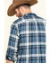 Pendleton Men's Fairbanks Plaid Button Long Sleeve Western Shirt , Blue, hi-res