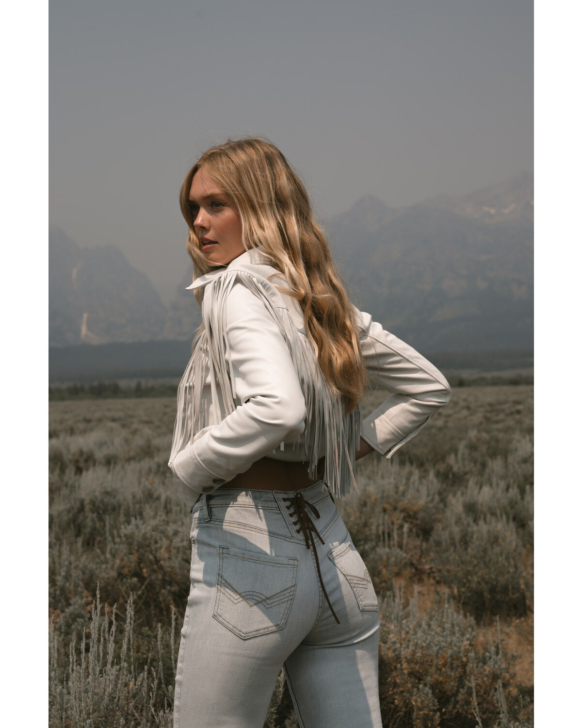 Image #1 - Idyllwind Women's Light Wash Friendship High Rise Flare Jeans, Light Blue, hi-res