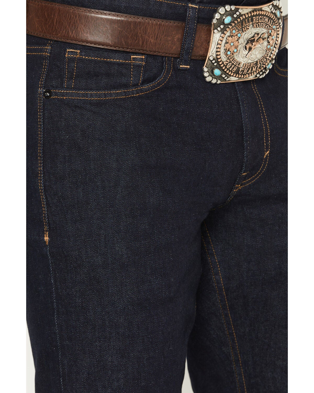 Image #2 - Cody James Black 1978&reg; Men's Rinse Wash Tyler Slim Straight Stretch Denim Jeans, Dark Wash, hi-res