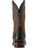 Image #5 - Ariat Men's Exotic Full Quill Ostrich Classic Cash Western Boots - Broad Square Toe, Black, hi-res