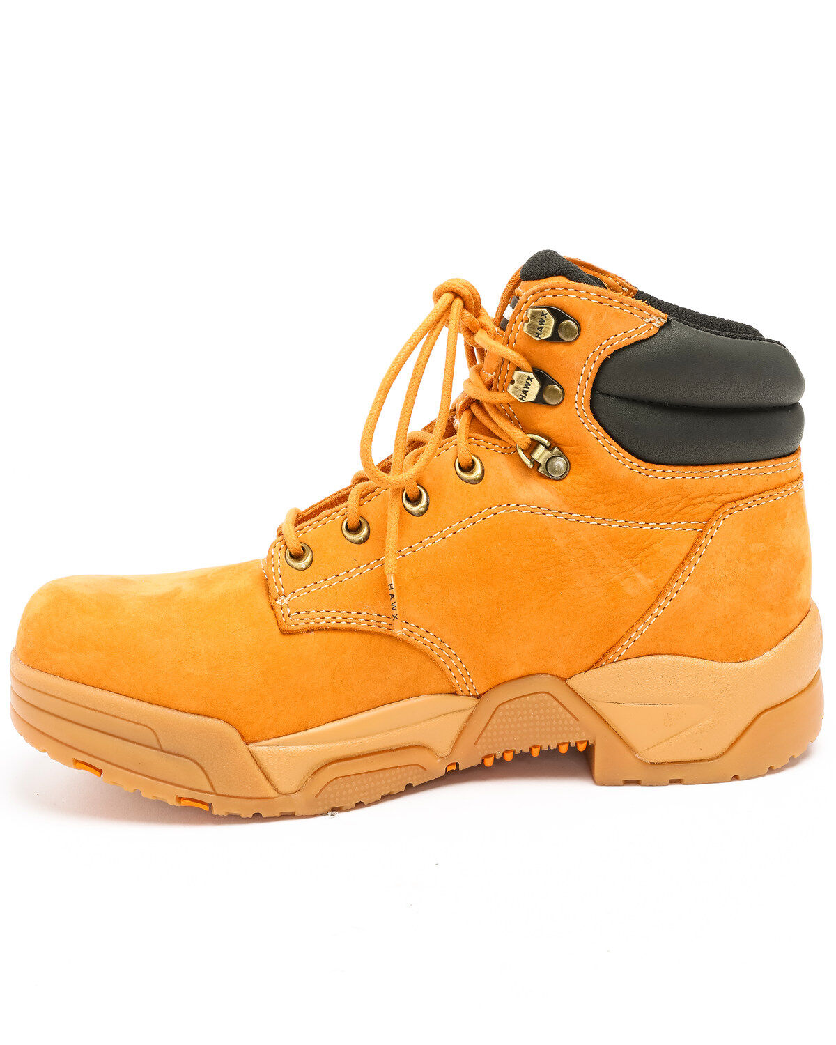 Image #5 - Hawx Men's Enforcer Lace-Up Work Boots - Soft Toe, Wheat, hi-res