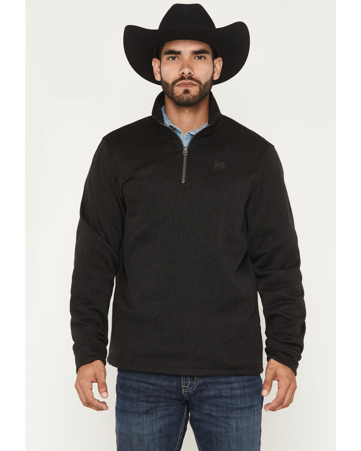 Cinch Men's 1/4 Zip Solid Pullover | Boot Barn