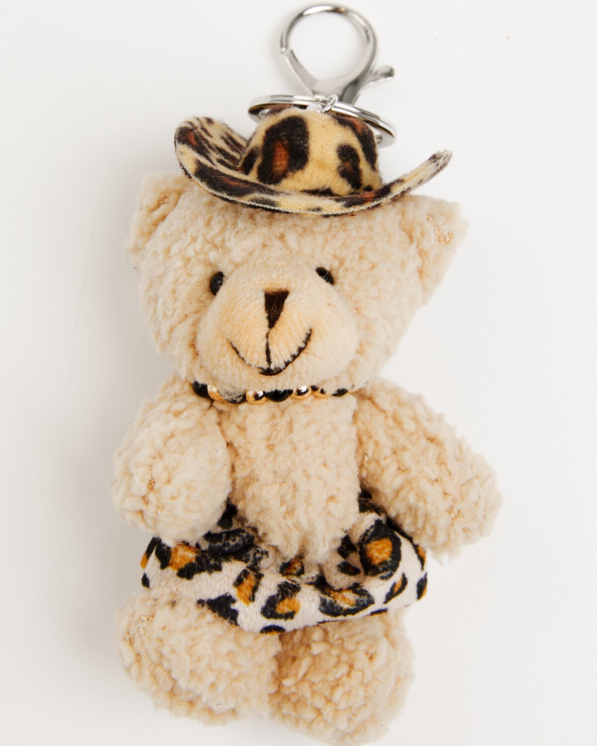 Image #2 - Shyanne Leopard Cowgirl Bear Bag Charm, Leopard, hi-res