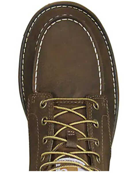 Image #6 - Carhartt Men's Millbrook 5" Work Boots - Moc Toe, Brown, hi-res