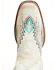 Image #6 - Dan Post Women's Darcy Western Boots - Square Toe, White, hi-res