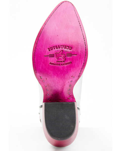 Idyllwind Women's Metallic Star Inlay Roadie Western Booties - Pointed Toe, Pink, hi-res