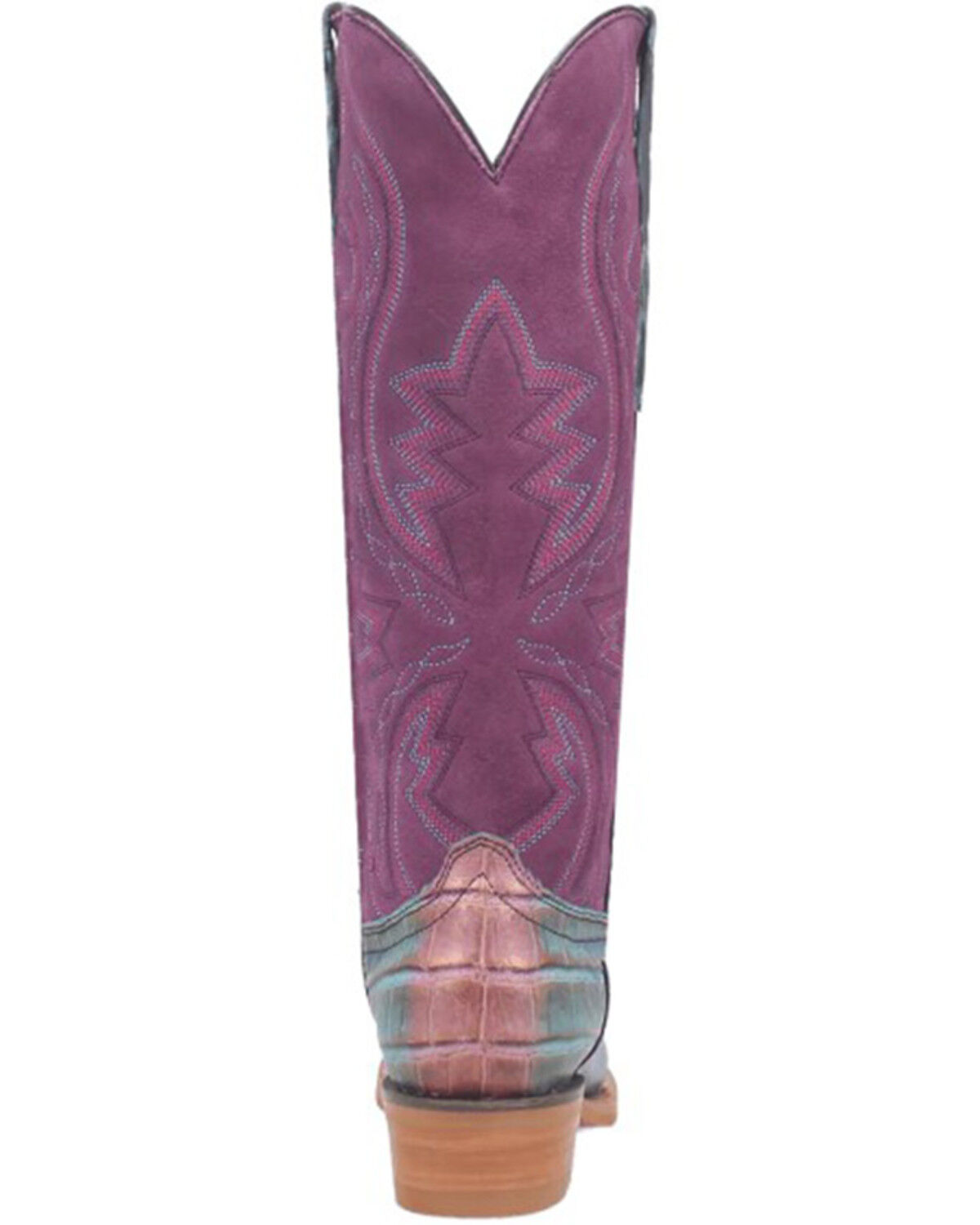 Image #5 - Dingo Women's Caterina Western Boots - Snip Toe, Purple, hi-res