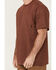Image #3 - Hawx Men's Forge Short Sleeve Work T-Shirt, Mahogany, hi-res