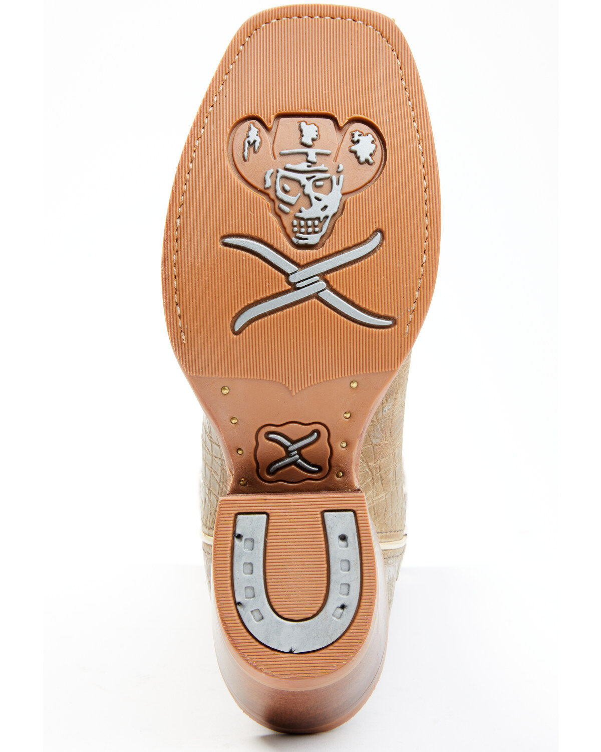 Image #7 - Twisted X Men's Buckaroo Western Boots, Brown, hi-res