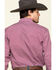 Image #5 - Stetson Men's Coffee Bean Geo Print Long Sleeve Western Shirt , Red, hi-res