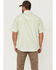 Resistol Men's Solid Short Sleeve Button Down Western Shirt , Sage, hi-res