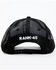 Image #3 - RANK 45® Men's American Flag Shield Patch Mesh-Back Ball Cap, Black, hi-res