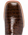 Image #6 - Ferrini Men's Alligator Belly Print Western Boots, , hi-res