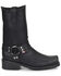 Image #2 - Double-H Men's Road Warrior 10" Motorcycle Boots, Black, hi-res