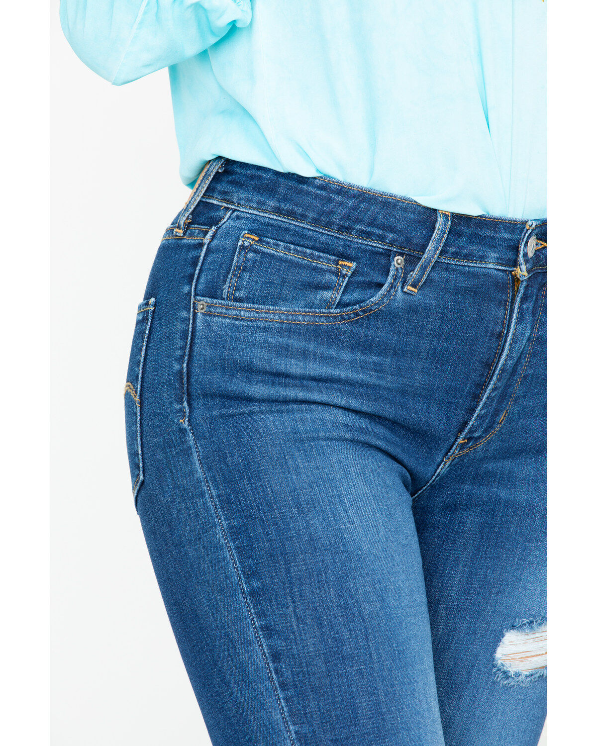 Image #4 - Levi’s Women's 721 High-Waisted Skinny Jeans, , hi-res