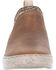 Georgia Boot Women's Knit Slip-On Romeo Chukka Work Shoe, Navy, hi-res