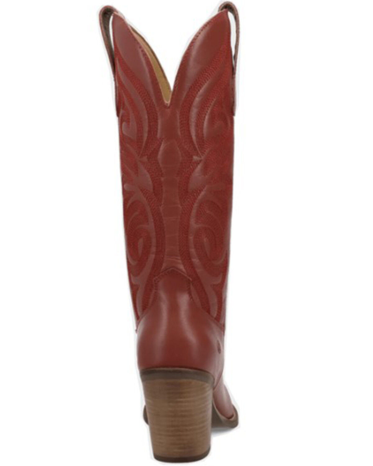 Image #4 - Dingo Women's Hensley Tall Western Boots - Round Toe, Red, hi-res