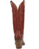 Image #4 - Dingo Women's Hensley Tall Western Boots - Round Toe, Red, hi-res