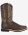 Image #2 - Smoky Mountain Men's Hidalgo Performance Western Boots - Broad Square Toe, Chocolate, hi-res